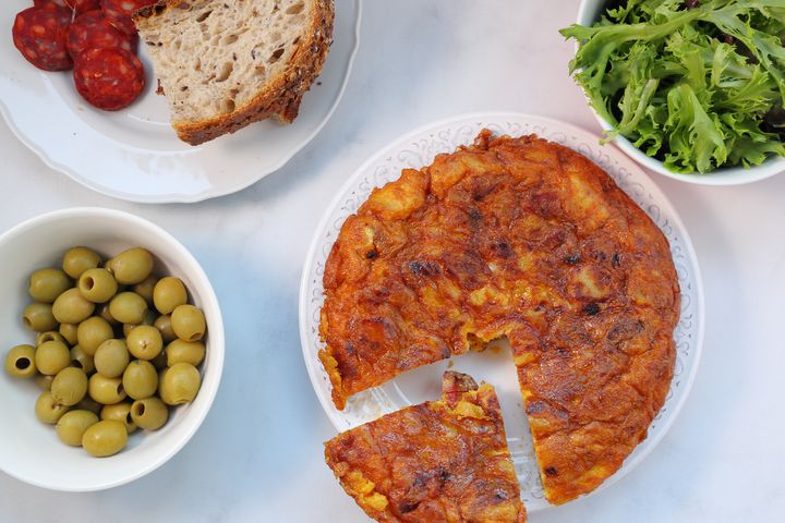 “Crispy, Fluffy Peruvian Tortilla: Air Fryer Edition for Easy Cooking”